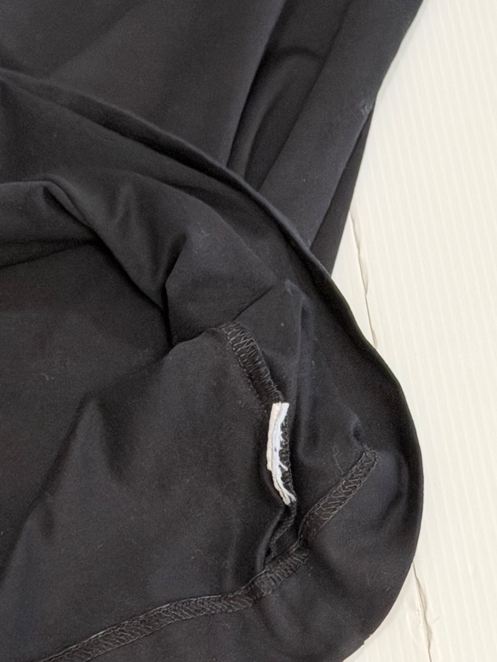 Akris Punto Black Scoop Neck 3/4 Sleeve Top Trim Detail Size US 6 - Picture 9 of 10